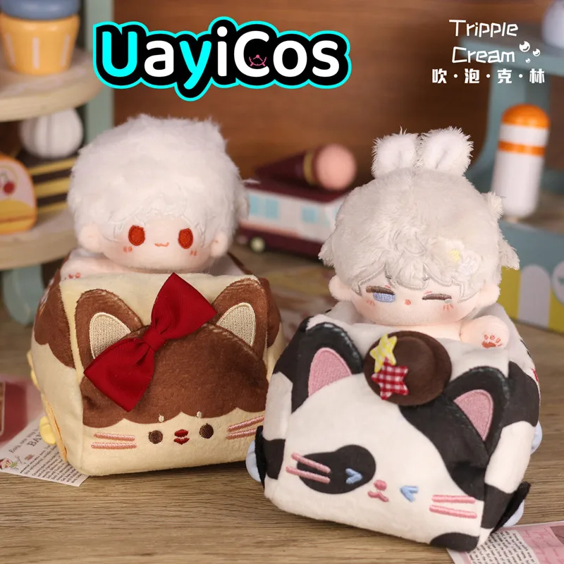 10 cm Poppenkleertjes Pudding Koeien Kat Oor Auto Mode Leuk Kostuum Pak Pop Accessoires Anime Spel Speelgoed Kinderen Geschenken cosplay