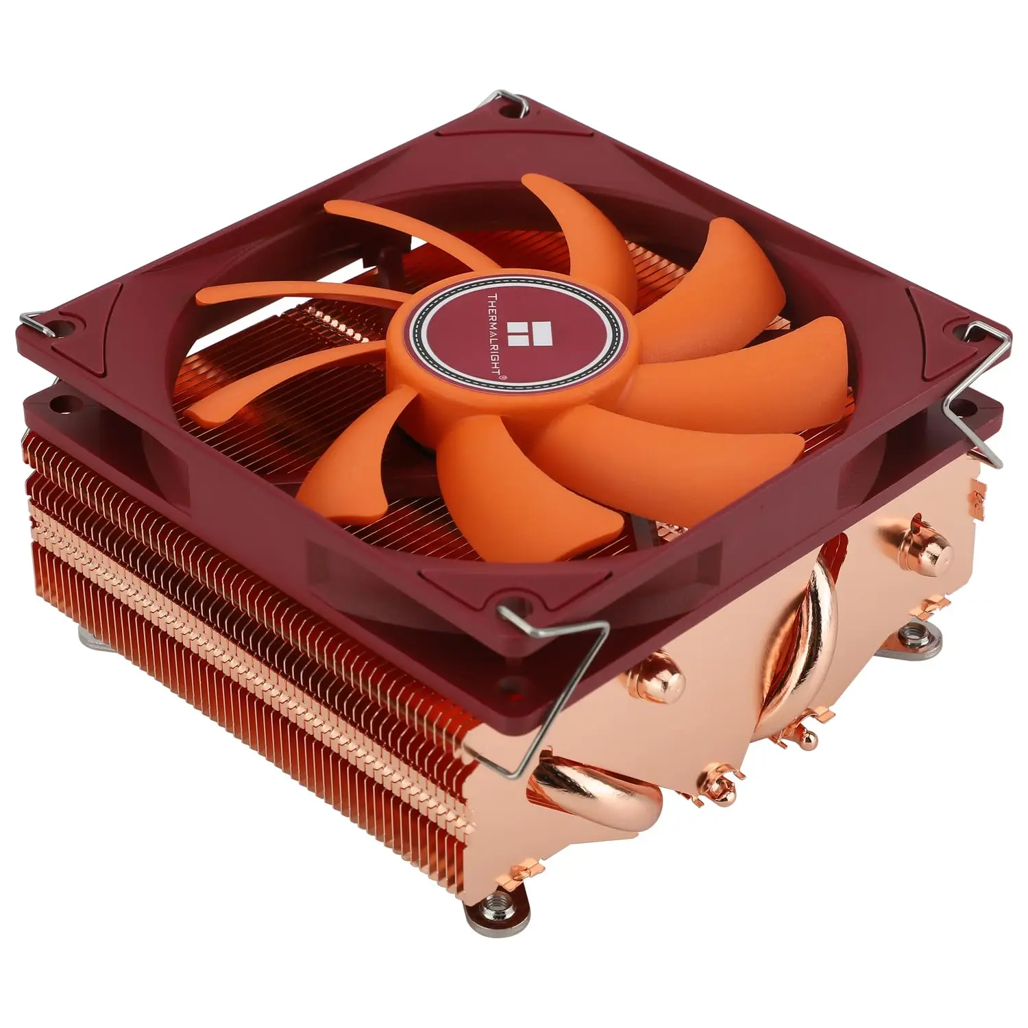 

Low Profile CPU Cooler with 92mm Slim PWM Fan, AGHP Tech, 53mm Height for AMD/Intel ITX Builds