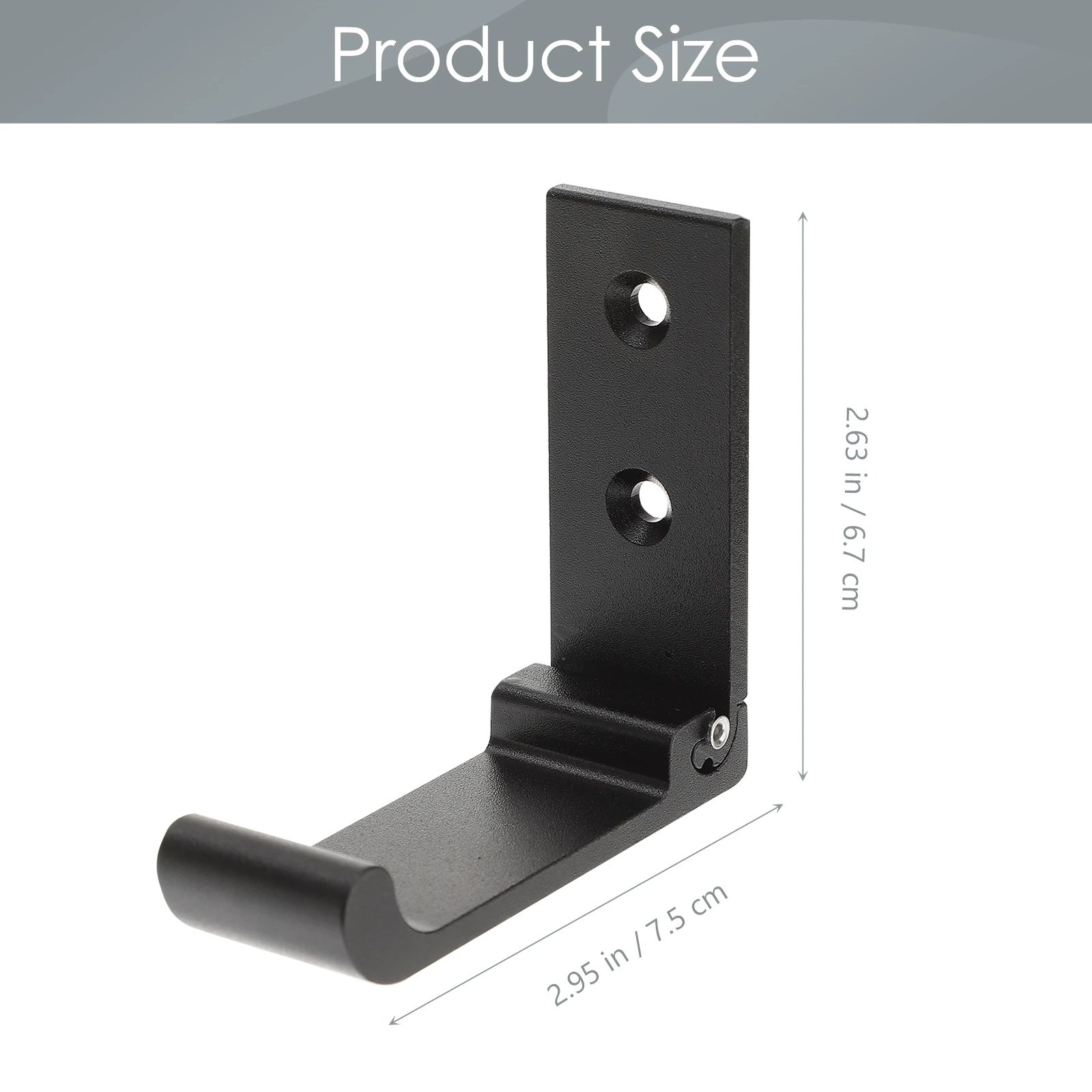 

2pcs Foldable Heavy Aluminum Hook Duty Aluminum Coat Hangers Coat Hanger Hooks Multi-functional Home Storage Solution