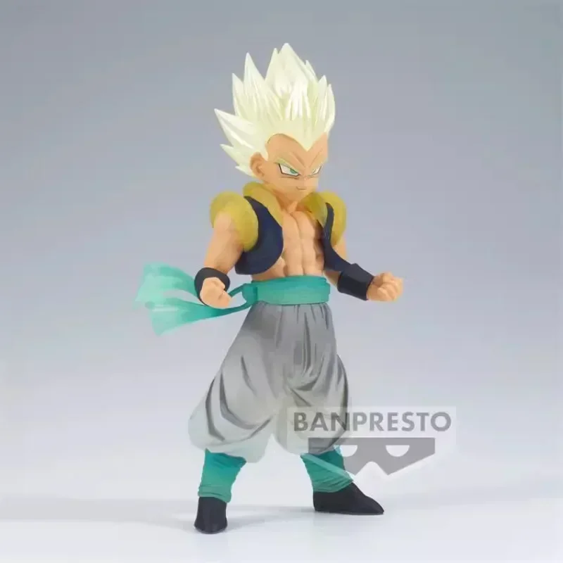 In Stock Bandai Original Banpresto Anime Dragon Ball Z CLEARISE Super Saiyan Gotenks Figure Action Model Collectible Toys