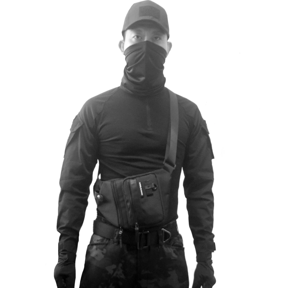 

Outdoor Tactical Chest Bag Multifunctional Cycling Sports One-Shoulder Messenger Backpack Mountaineering Travel One-Shoulder Bag