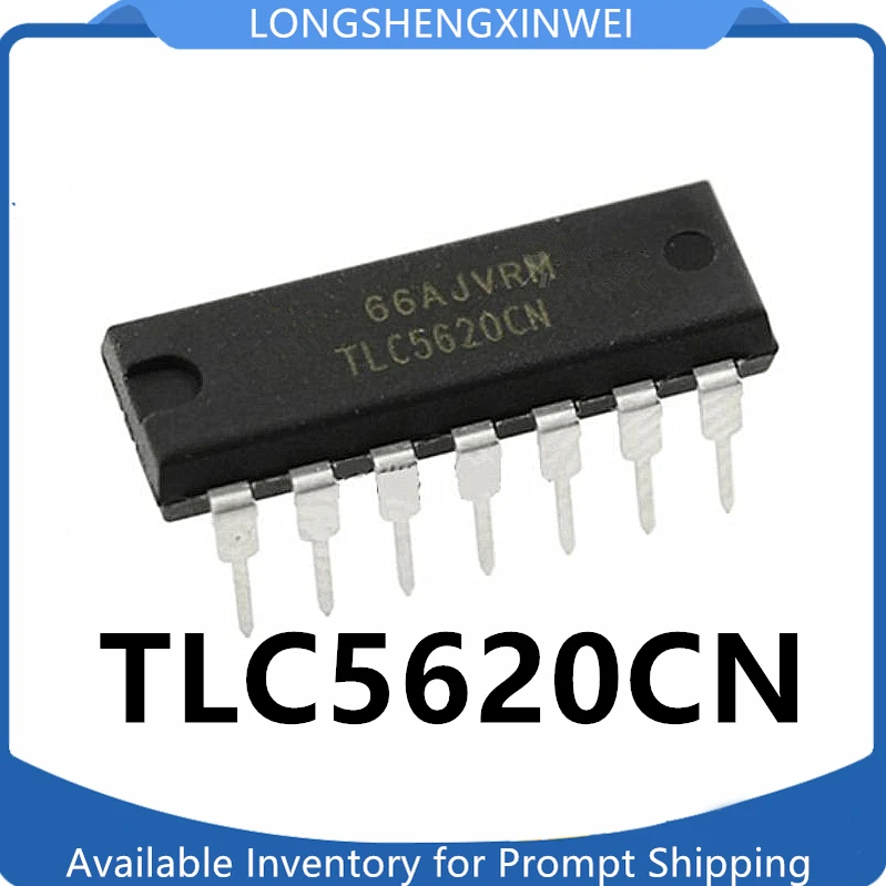 1PCS Direct-plug TLC5620 TLC5620CN DIP-14 Data Acquisition-to-analog Converter