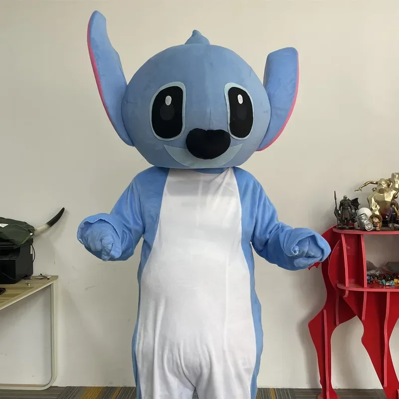 Cosplay Lilo & Stitch Cartoon character costume Mascot Advertising Fancy Dress birthday Party Animal carnival Celebration props