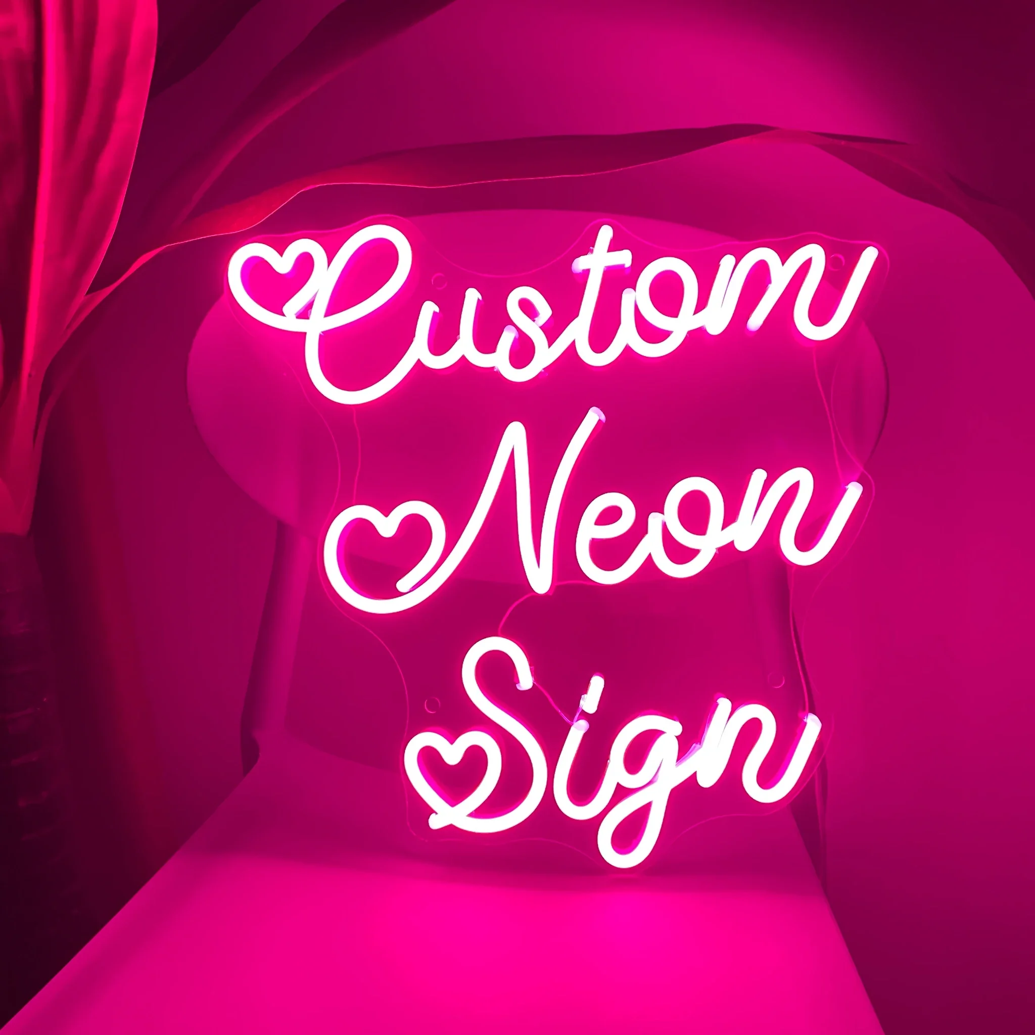 Private Custom Neon Sign, Personalized Design, Business Logo, Room Wall LED Light, Birthday Party, Wedding Decoration