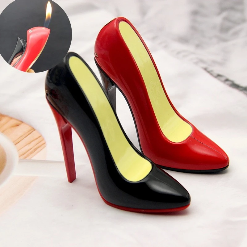 

The Latest Personalized Creative High Heel Lighter Exquisite Appearance and Popular Special Gift for Women's Cigarette Lighter