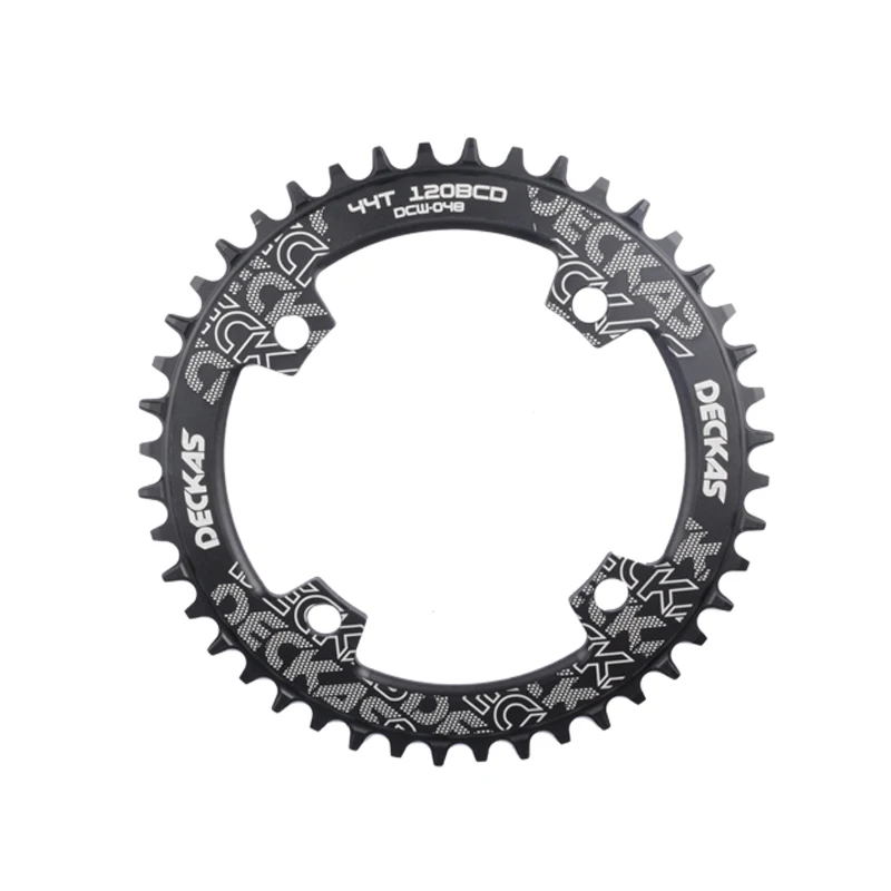 DECKAS 120BCD 36T/38T/40T/42T/44T MTB Crank Chainring Hollow Repair Suitable BCD 120mm