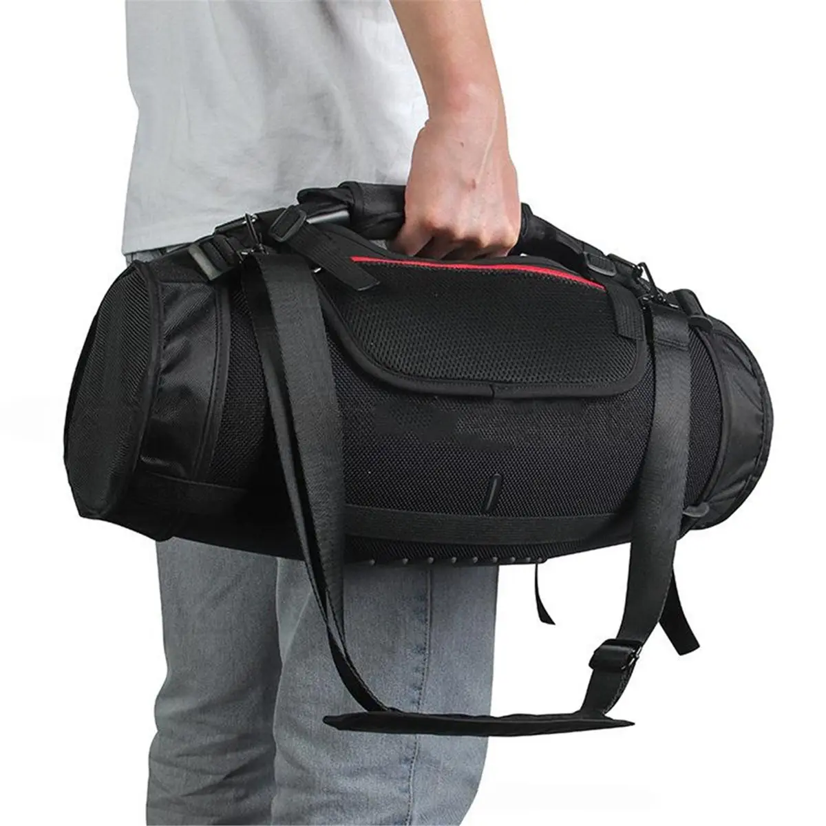 For 3 Carrying Case Storage Bag Wireless Speaker Shoulder Bags with Shoulder Strap for 2