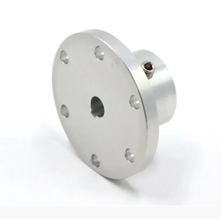 Flange Coupling High-strength aluminum alloy Omni wheel diameter 5 6 8 10mm 12 14 15 16 18 mm keyway coupling
