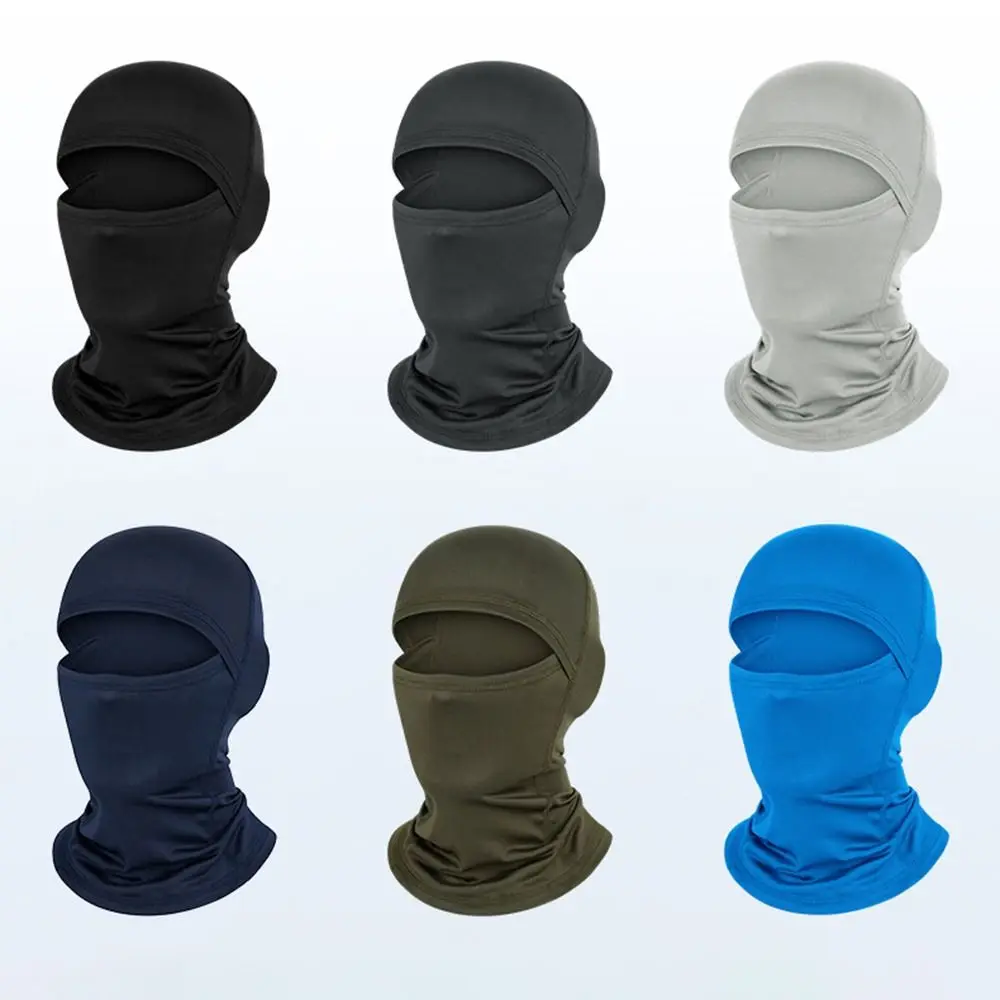 

Ice Silk Cool Balaclava Breathable Sun Protection Motorcycle Cycling Mask Quick Dry Face Cover Headwear Motorcycle Riding