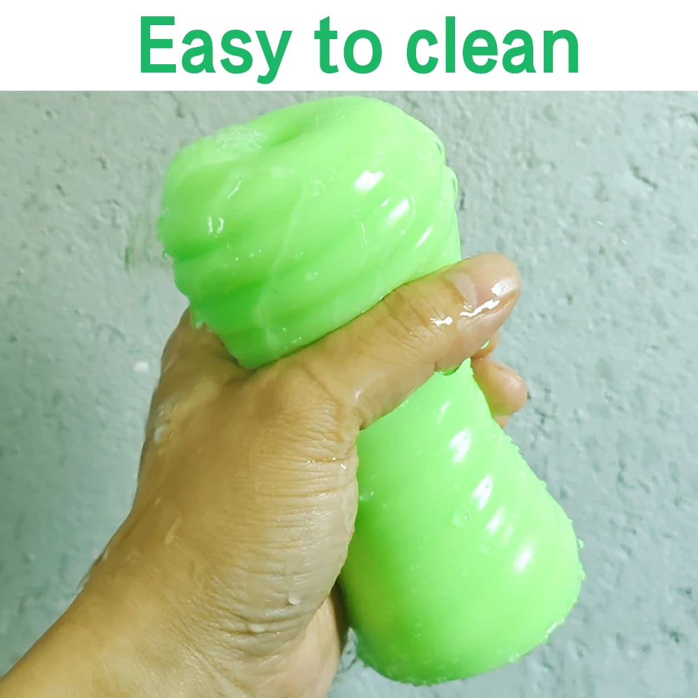 Manual Male Masturbators Soft Sucking Extrusion Penis Sleeve Blowjob Portable Sex Toys for Men Vagina Textured Penis Stimulation - view 4