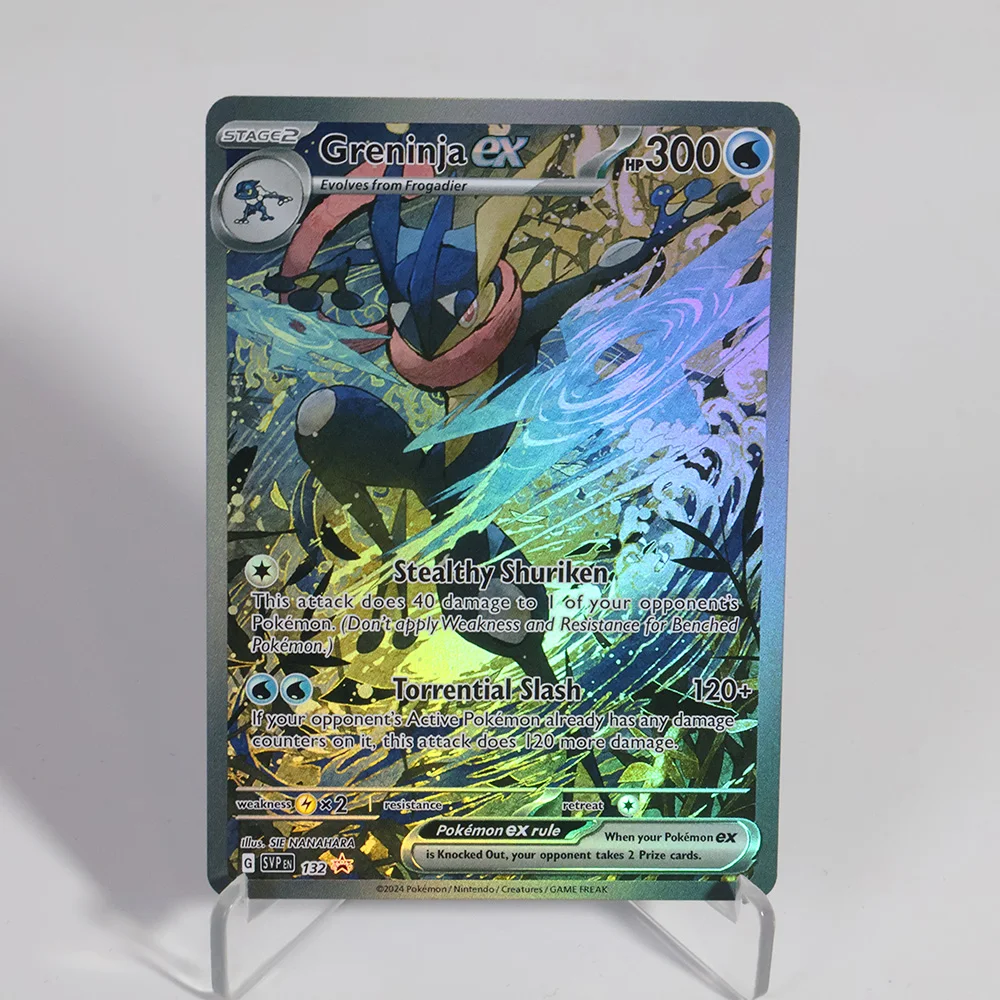 PKM Foil Cards Proxy Cards Latios&Pikachu Mew Greninja Holographic Game  Trading Collection PTCG Proxy Toys Gifts - AliExpress 26