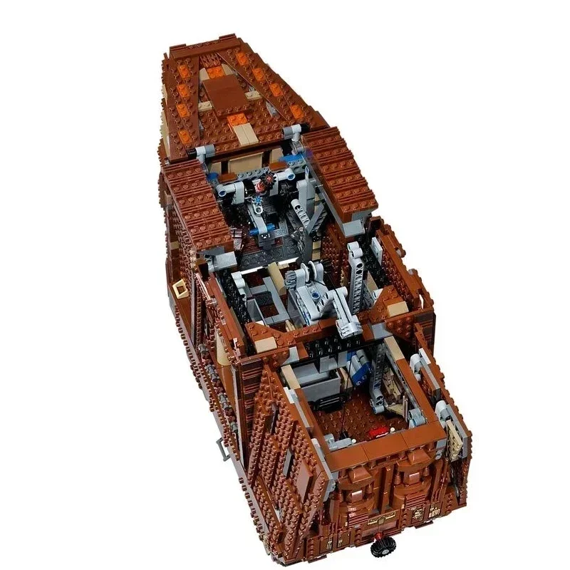 in stock New 3296PCS Desert City Building Block Model DIY Birthday Christmas Gift For adults