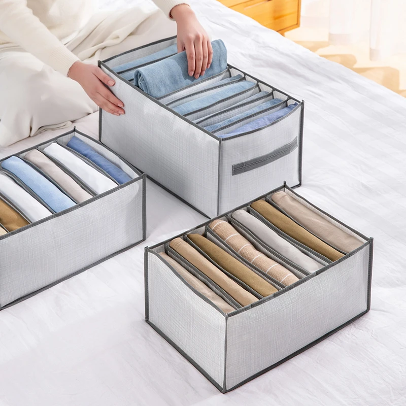 Foldable Underwear Organizador, Caixa De Armazenamento De Roupas, Divisor, Gaveta, Guarda-roupa, Roupa Do Quarto, Sistema De Organização, T-shirt, Sutiã