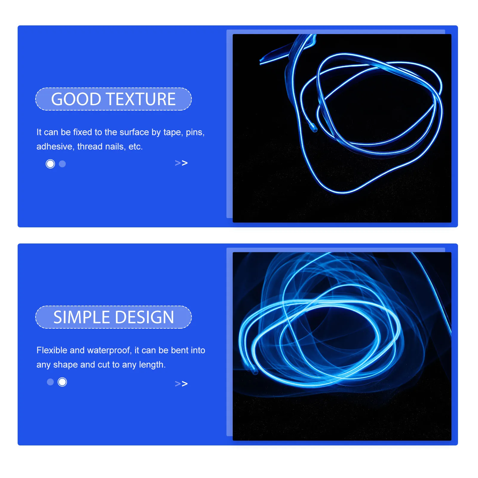 

Flexible Led Neon Light Rope Waterproof Diy Decorative Wall Bar Stage Home Outdoor Decor Light