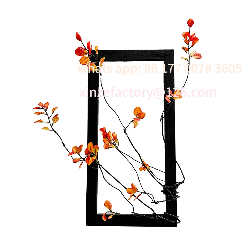

Customizable Ornaments Living Room Desktop Decorations Flower-arranging SoftSimulation Butterfly Flower Fake Flower Photo Frame