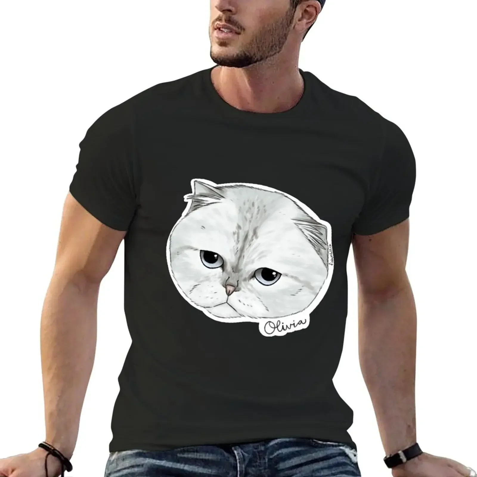 Olivia Swift T-Shirt custom t shirt baggy shirts mens designer t shirt