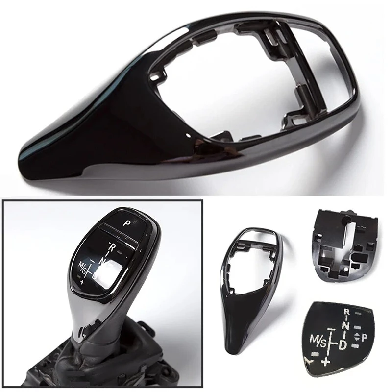 Coque de levier de vitesses en céramique véritable LHD RHD F30 F31 F32 pour BMW M Sport F35 F36 F20 F22 F10 F01 F02 F06 Série 3 4 5 6 7