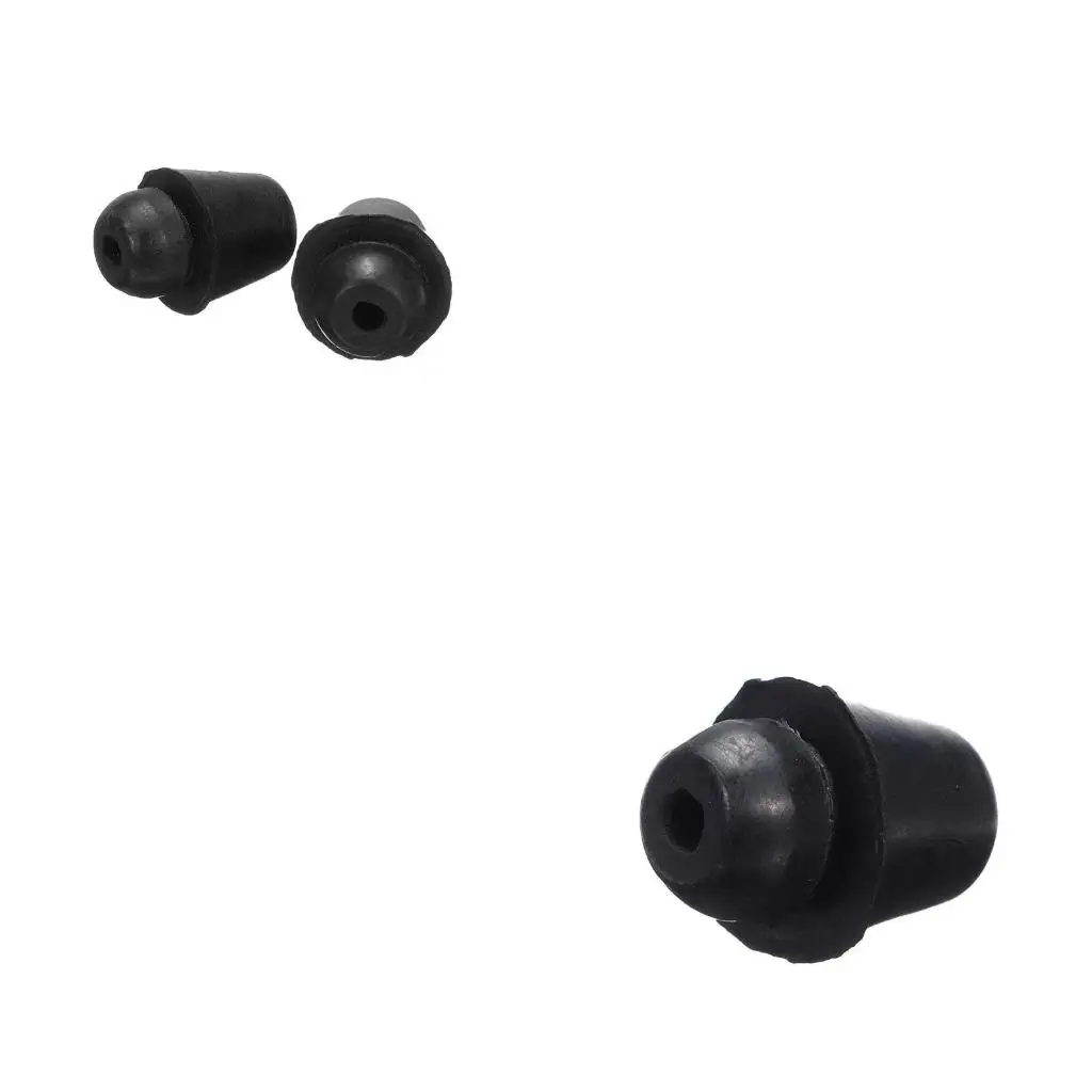 2Pcs Car Door Anti-Collision Dampers Gasket Sound Insulation Rubber Pad Cushion for Protection Buffer