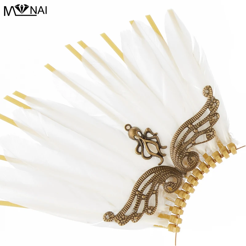 Accessorio per capelli Anime per ragazze Halo Crown Gothic Lolita Feather Head Band Vinage Halo copricapo Cosplay