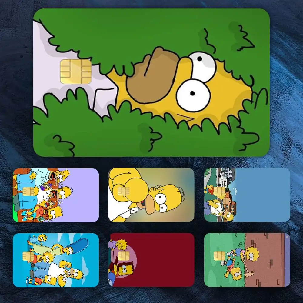 

The H-Simpsons Cartoon Credit Card HD Stickers Premium matte film effectively prevents fingerprints and daily abrasion.