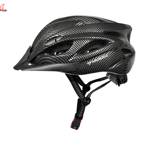 MOON Airflow Pro 사이클링 헬멧 - 트레일 및 도시 통근을 위한 탈착식 선 바이저가 포함된 경량 성인 MTB 장비