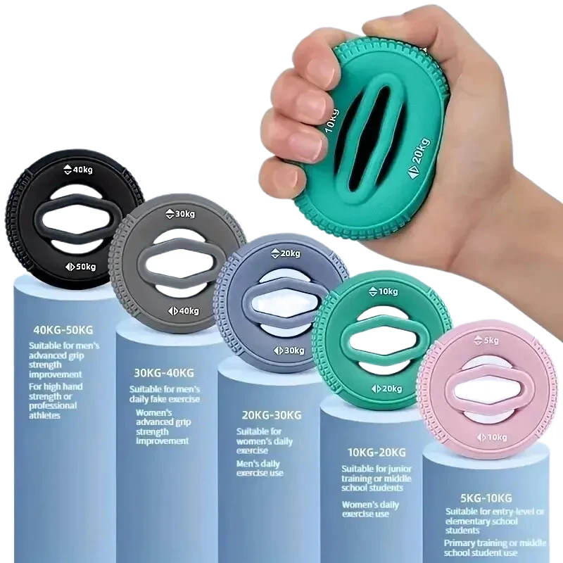 Grip puller Silicone Finger Gripper Anti-slip Finger Massage Grip Ring FingerForearm Trainer- Improve Hand Strength And Fle