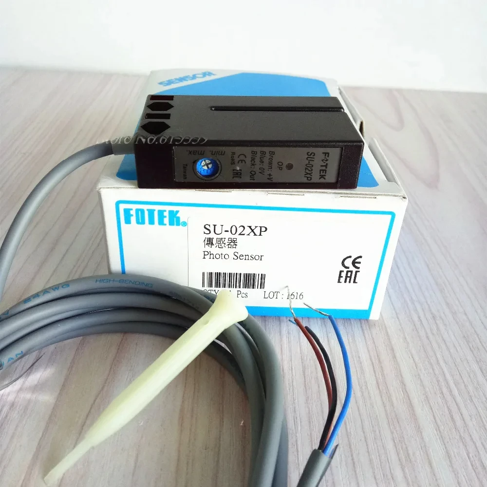 SU-02XP PNP NO FOTEK ความเร็วสูง U ประเภท LABEL SENSOR Photoelectric Switch Sensor 100% ใหม่และต้นฉบับ