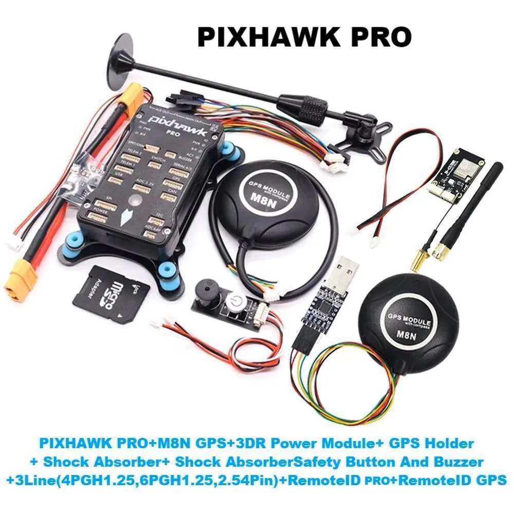 RC PixHawk PRO PX4 PIX 32 Bit Flight Controller with 4G SD Card Safety Button Autopilot Quadcopter Ardupilot ArduPlane ArduRover