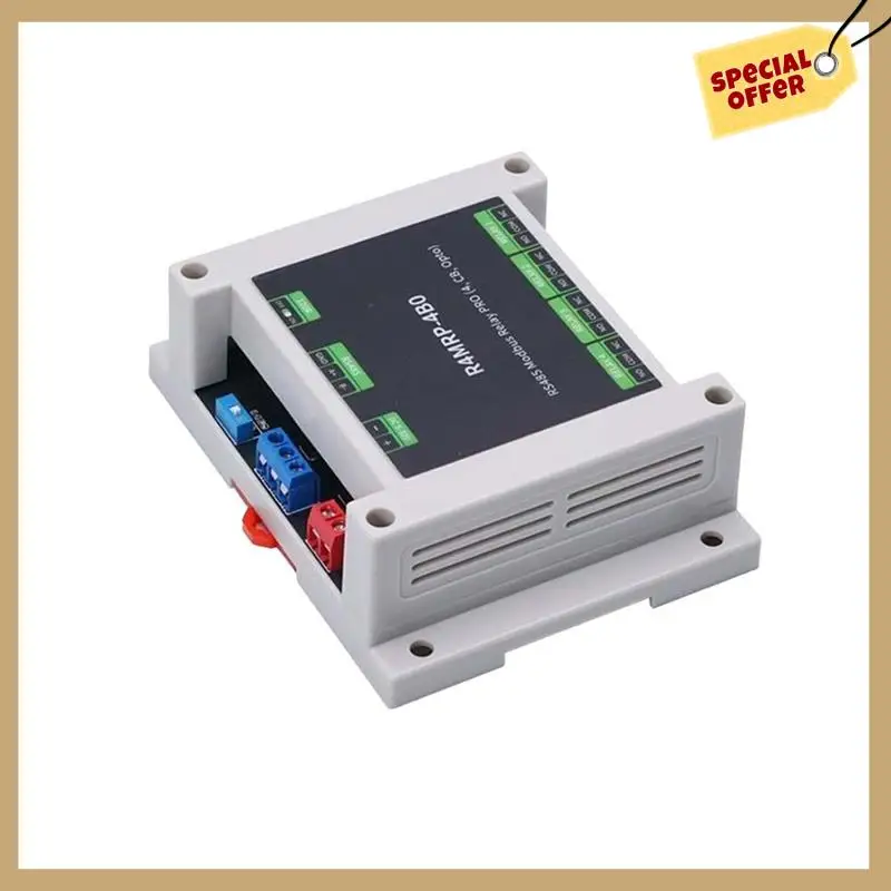 RS485 Modbus Relay PRO 4CH Relay Module RS485 Interface Relay Modbus RTU Protocol Control Optocoupler Isolation