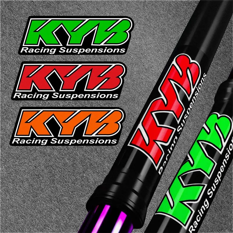 

Motorcycle sticker for motorcycle KYB damper decorative modified accessory sticker Decal logo reflective waterproof auto accesso