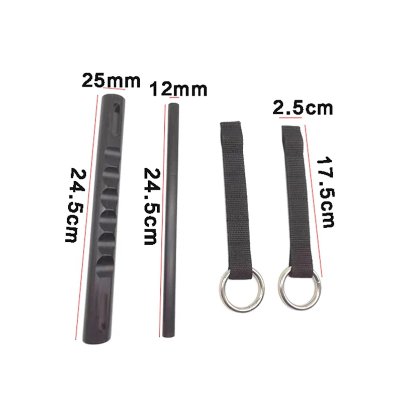 AB06 2 Pieces of Car Dent Repair Tools-Double-Pole Support Auxiliary Nylon Rod Dent Roof Repair Parts Hook