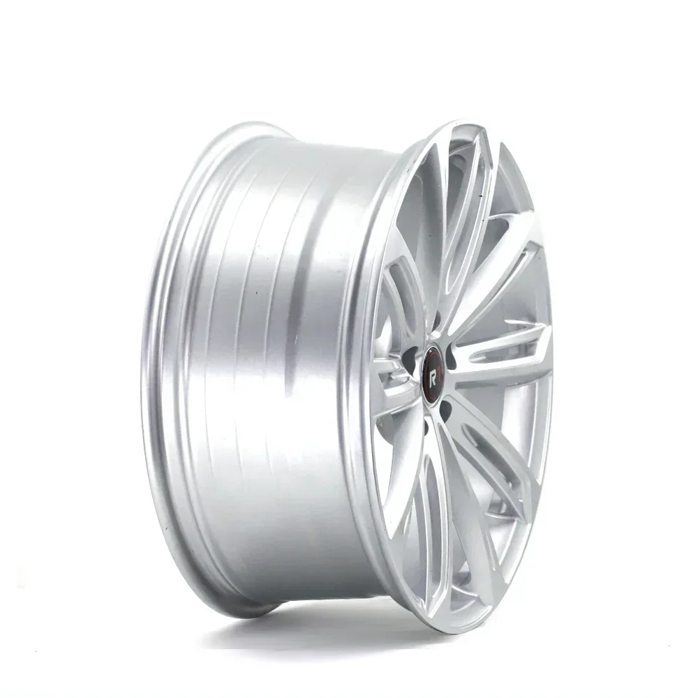 Flow Formed 18X8.0 Inch 5x112 Silver Alloy Wheels Hub Rims Rines For VW