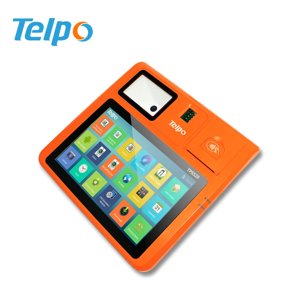 New Generation TPS520 Android 5.1 Os Pos Terminal Price With 58mm Printer Thermal Driver