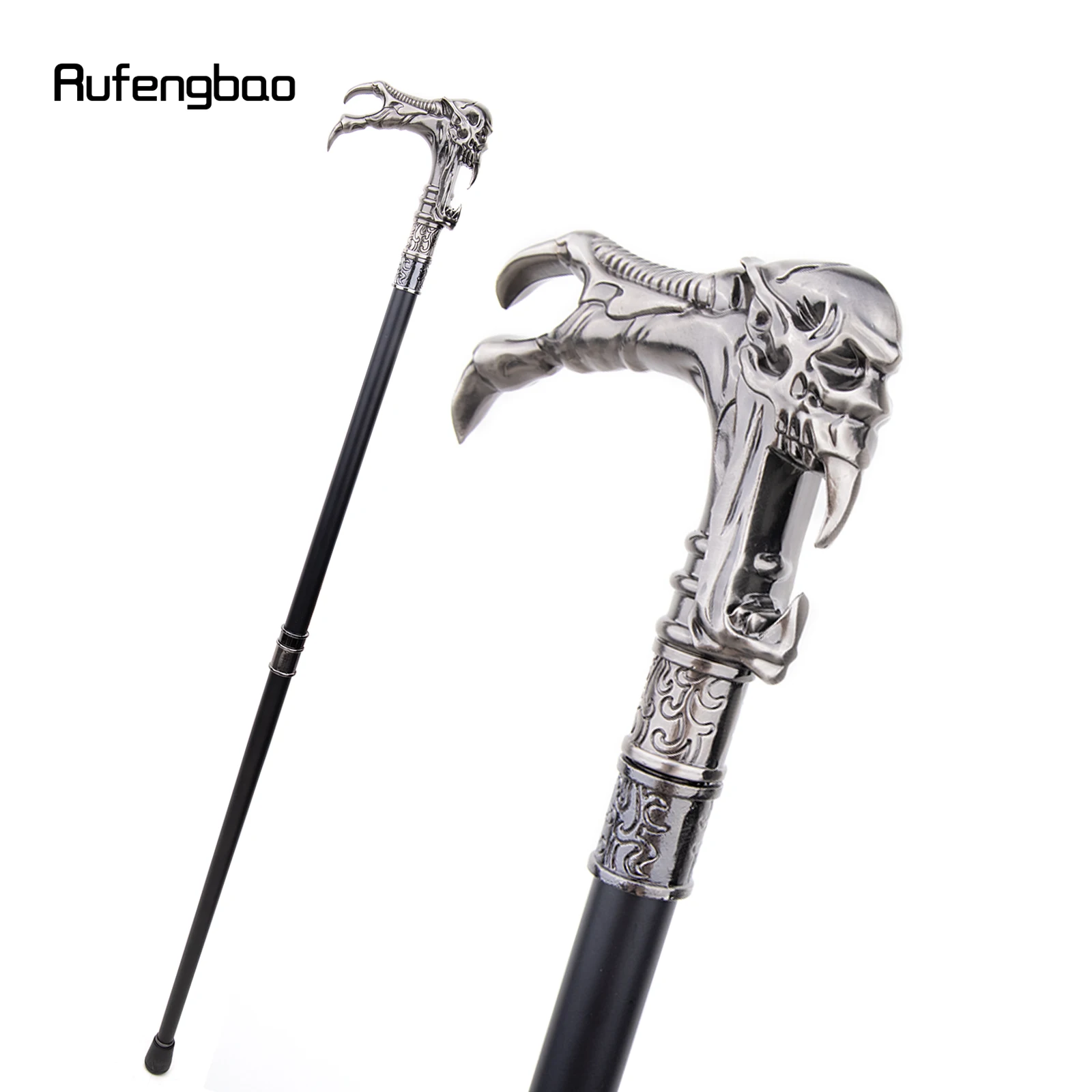 

Ghost Skull Head Fashion Walking Stick Decorative Vampire Cospaly Vintage Party Fashionable Walking Cane Halloween Crosier 93cm