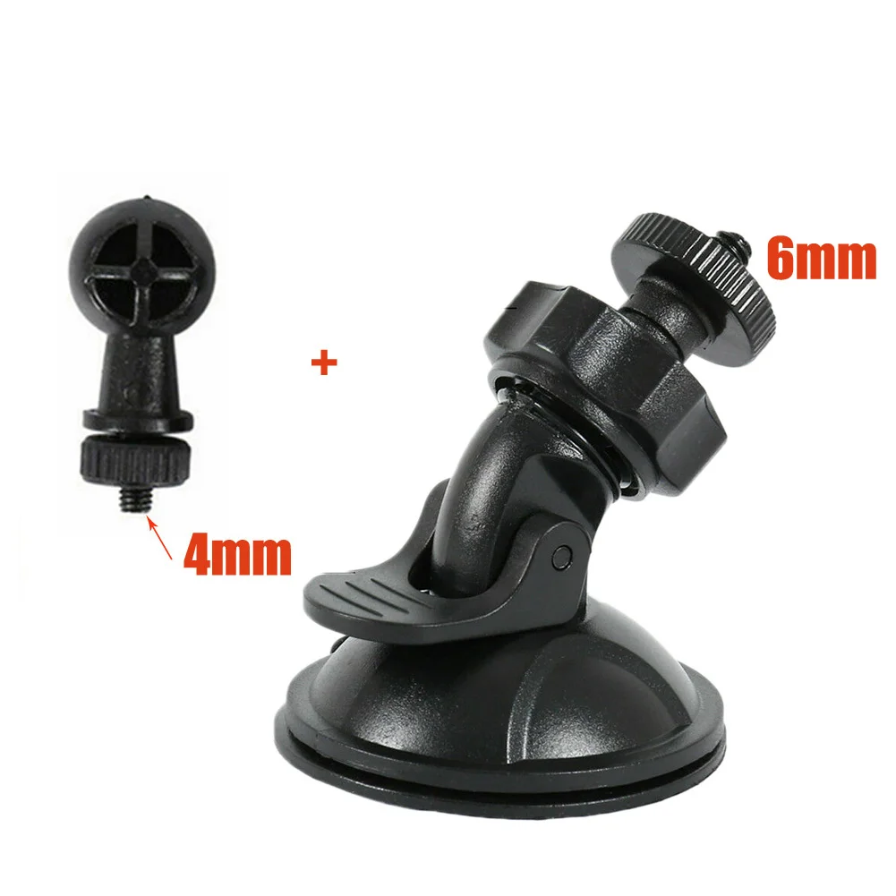 Car Mounted Recorder Bracket Car Video Recorder Suction Cup Bracket Camera Stand Suction Cup 4mm+6mm Car Accessories