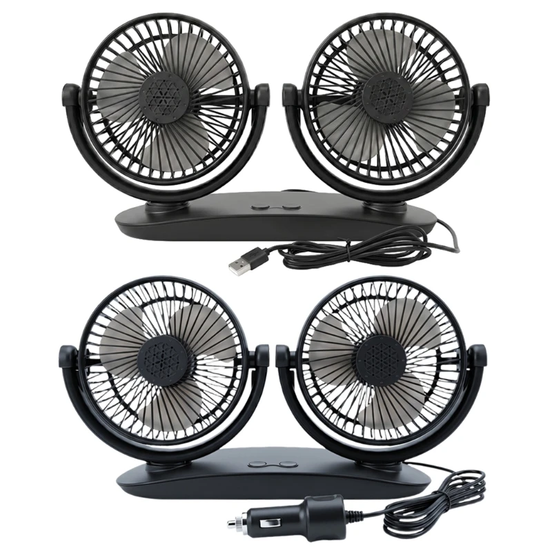T3LF 3 Speed Settings Cooling Fan Low Noise Design Cooling System Easy Installation