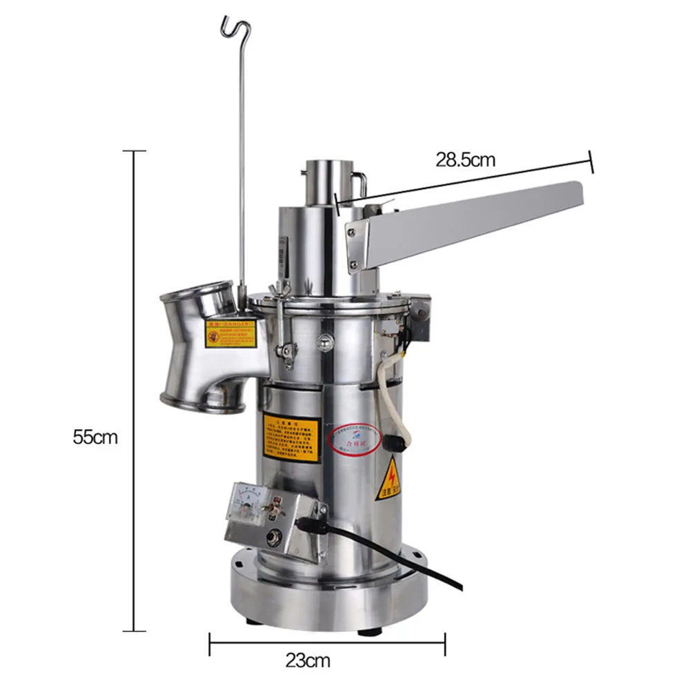 2200 Вт бытовая ультратонкая медицинская мельница для порошка, электрическая автоматическая мельница для порошка, шлифовальный станок, кухонный комбайн