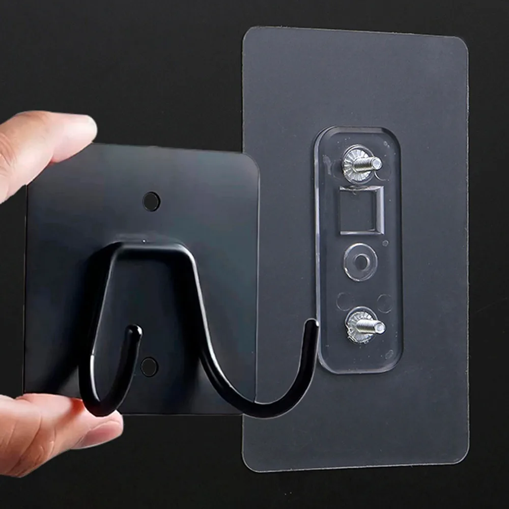 No Punching Double Hole Screw Sticker Variable Distance Wall Picture Hanger Traceless Nail Wall Screw Sticker Screw Hook