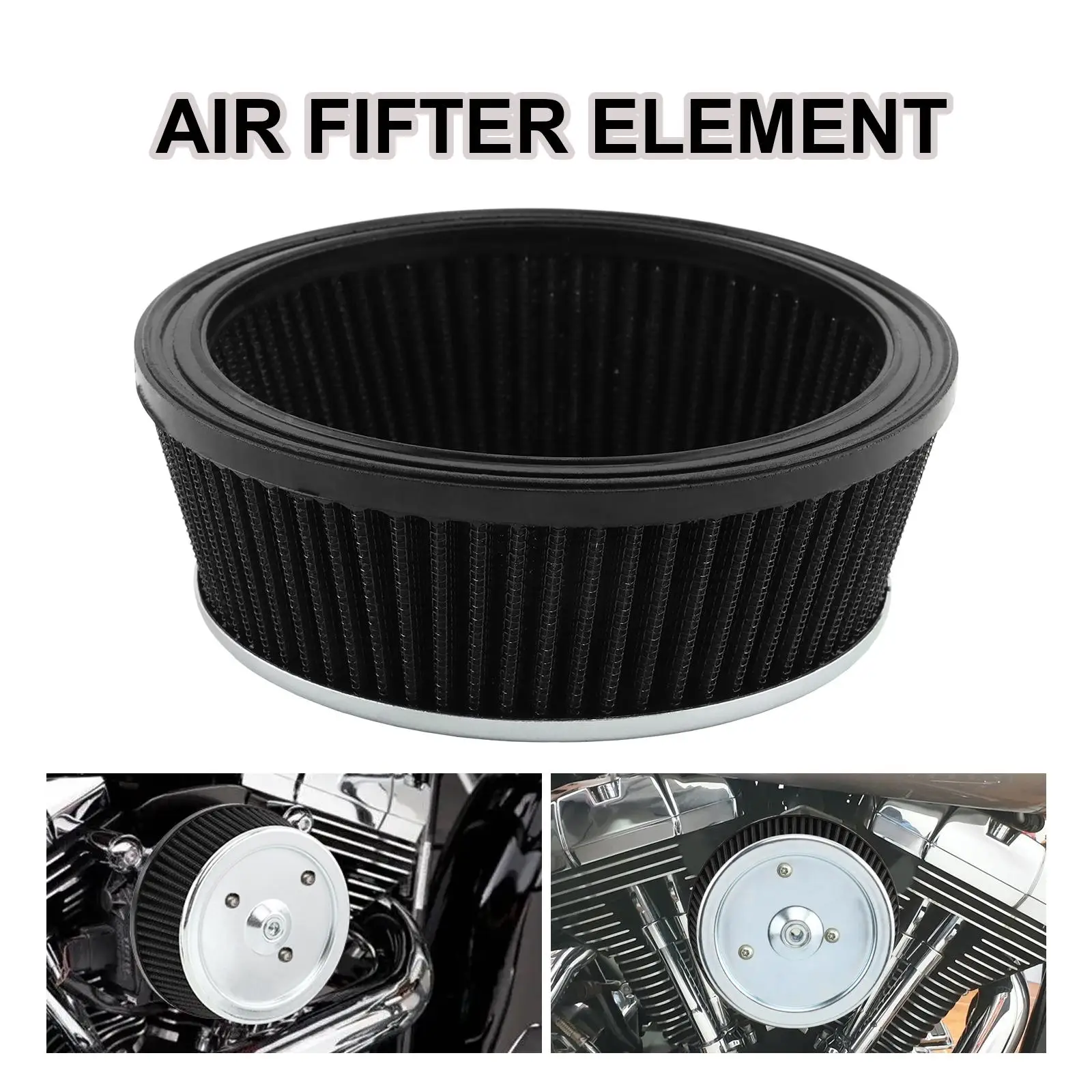Motorcycle Air Filter 29442-99A Repair Part Replacing for XL 2007 Softail 2000-2015 Touring Models 1999-2007 Dyna 1999-2007