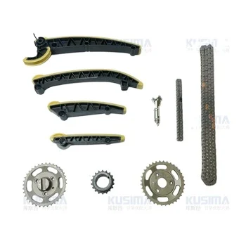 Kit completo de cadena de distribución para motor, tensor de admisión para Mercedes Benz OM642, cadena única OE A6420502700 A6420500311, pieza de automóvil, 642