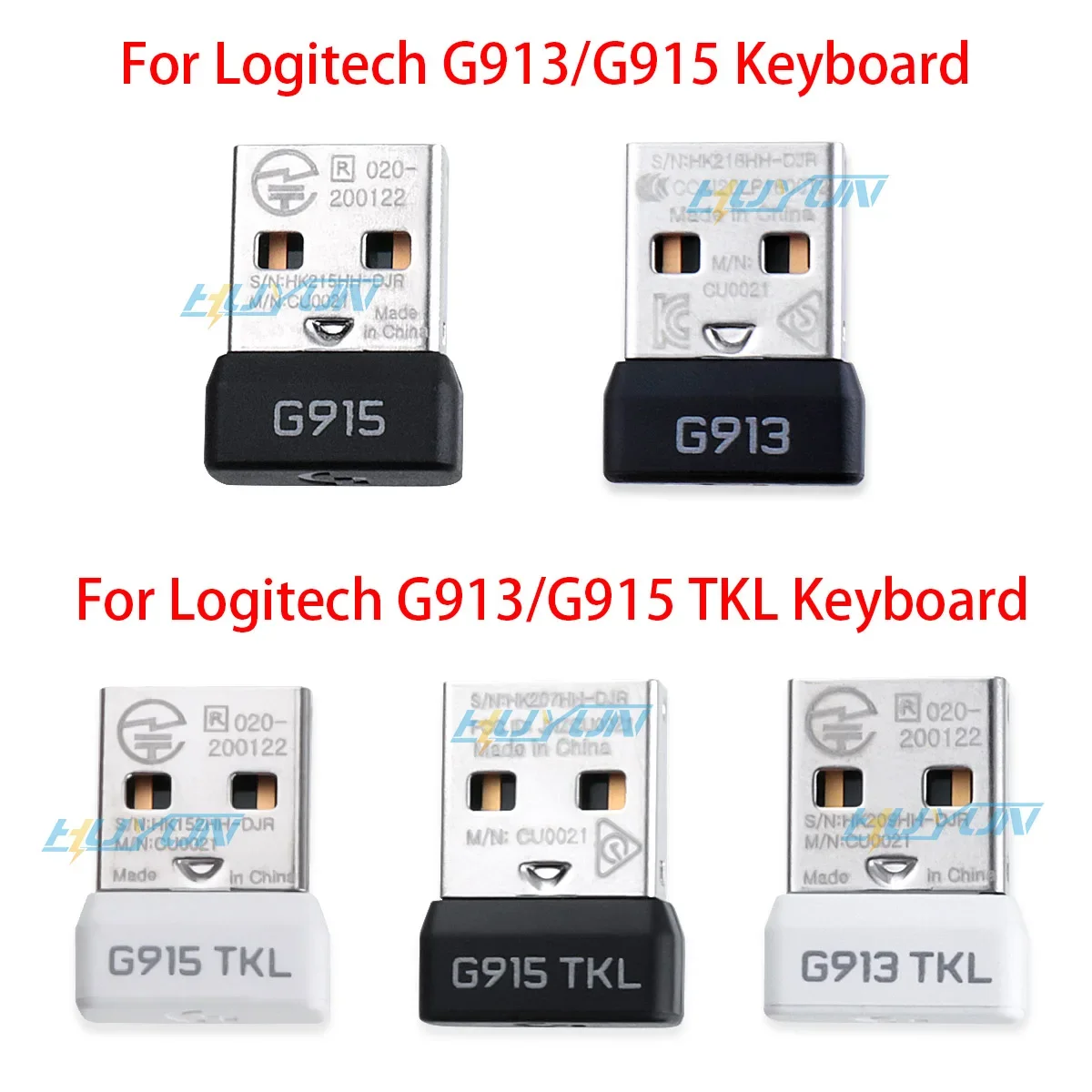 

FOR Logi.tech G913/G915/G913 TKL/G915 TKL RGB Mechanical Keyboard USB Wireless Receiver
