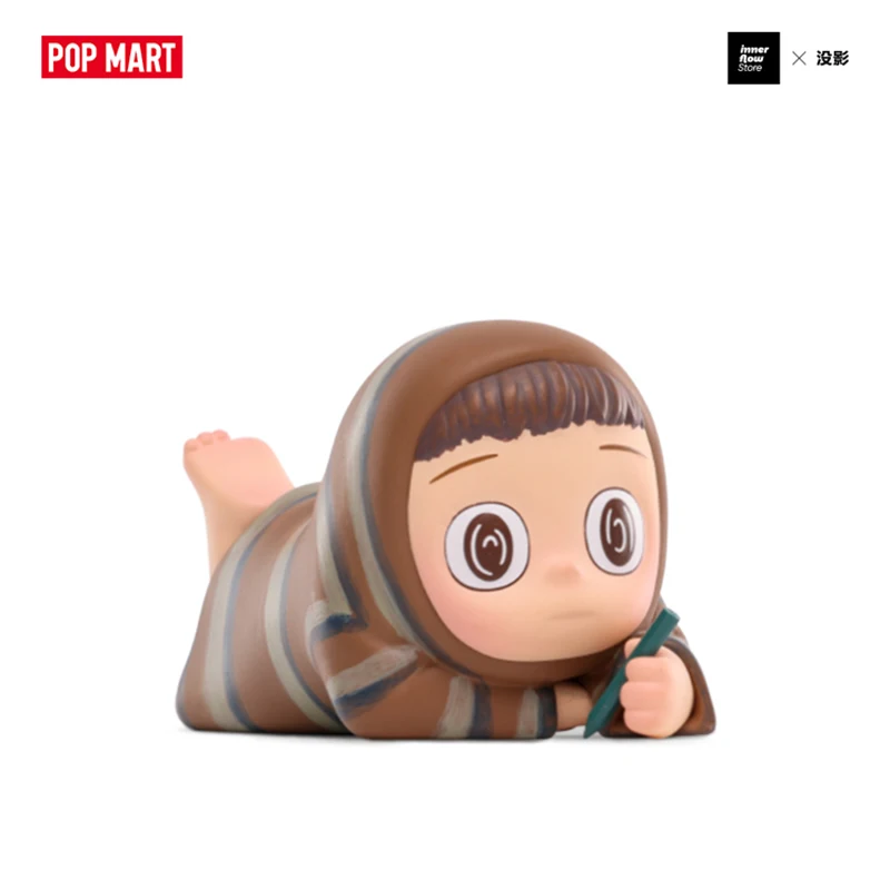 

POPMART Inner Flow Stay Up Art Collection Toys Kawaii Ornaments Figurines Home Decor Desktop Model Dolls Gilrs Gift Model Toys