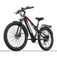 RANDRIDE YG90 Electric Bike 1000W Powerful Motor 48V17Ah Battery Hydraulic Brake E-Bike for Adults 27.5 Inch Electric Bike Tire