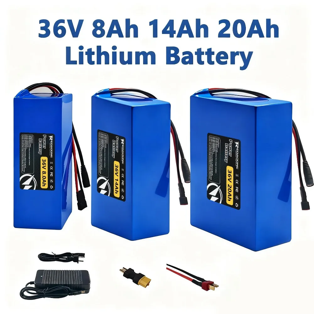 

36V 20Ah Lithium Battery for Electric Bike with XT60 Plug Long Range Commuting Pack Compatible with 250W 500W 750W Motors