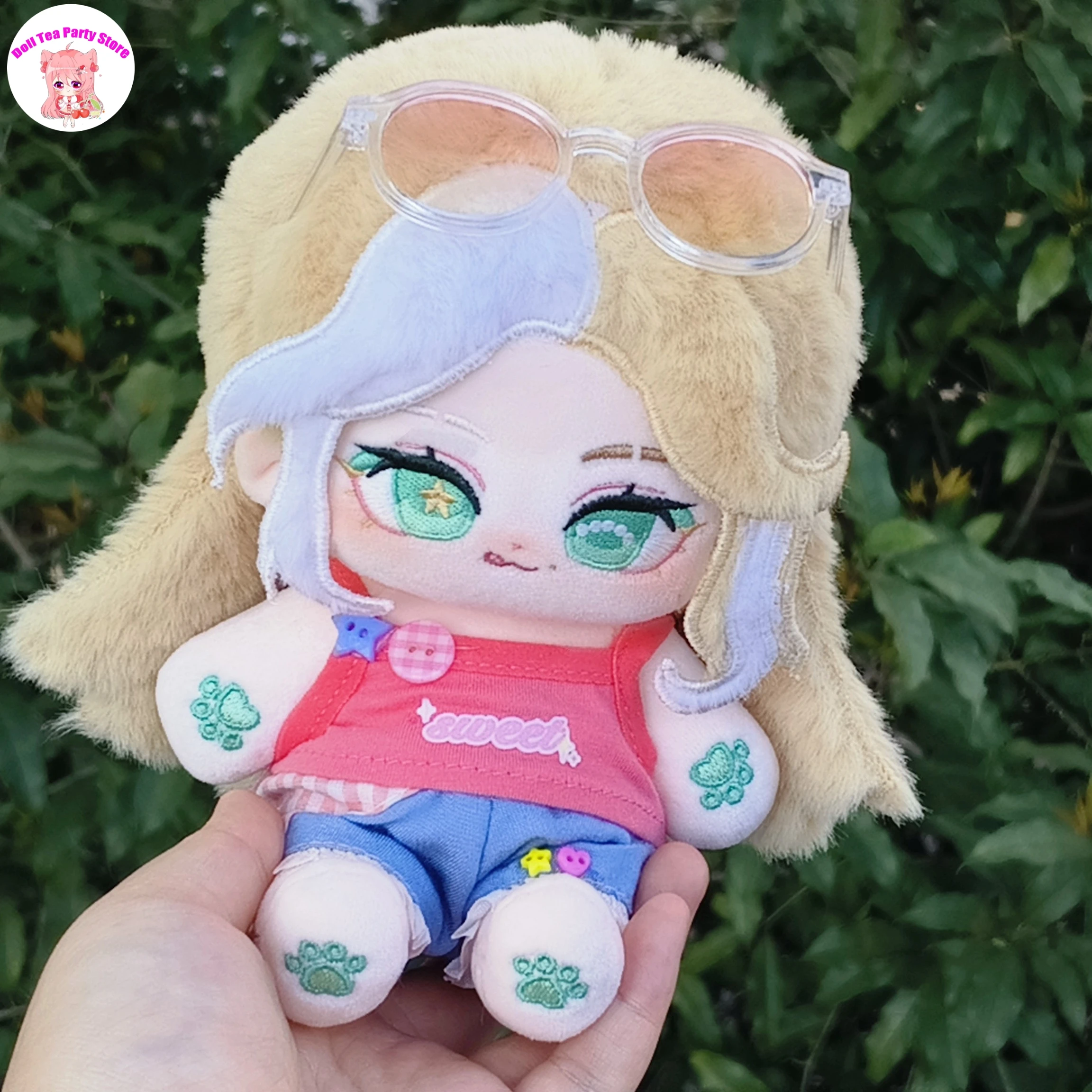 

Game Demi Bourbon Barmaid Identity Ⅴ Plush Stuffed Doll Body Anime Figures Plushies Dress Up Clothes Toys Birthday Gift 20cm