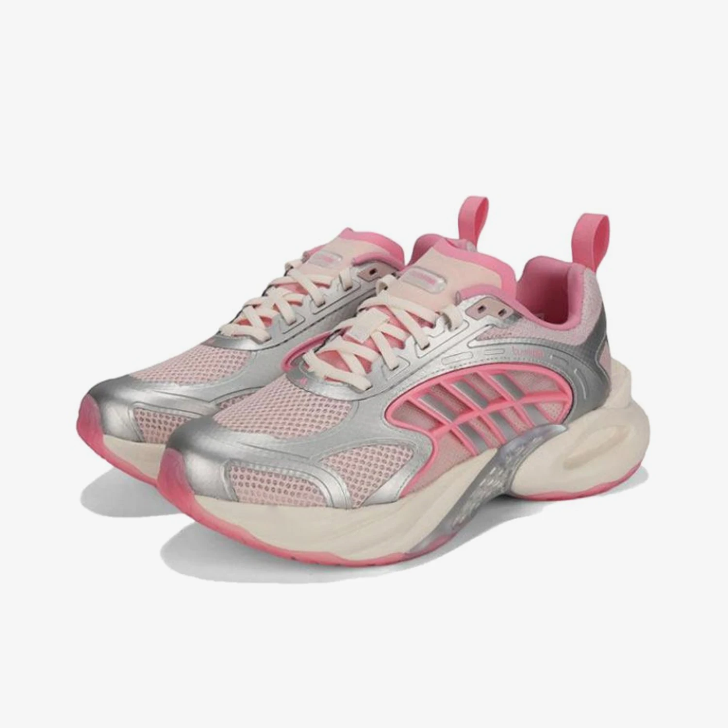 Adidas genuine Climacool women's pink silver mesh shoes running shoes KK1811
