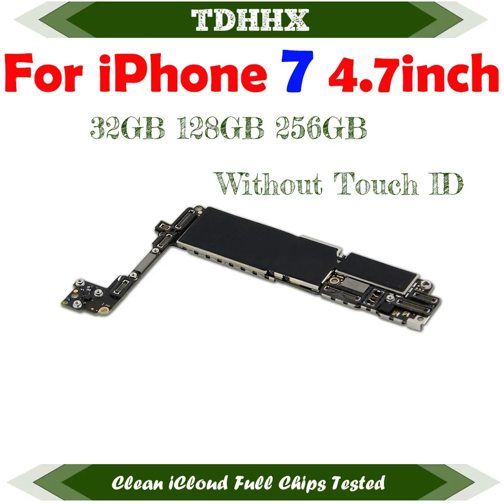 Clean iCloud Main Logic Board For IPhone 7 4.7