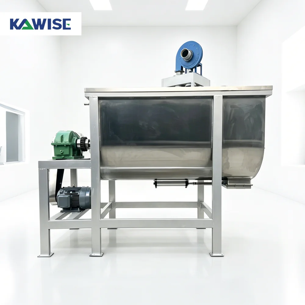AIROW Feed Mixer for Pellet Production, Corn Powder, Bran and Premix Material Preparation
