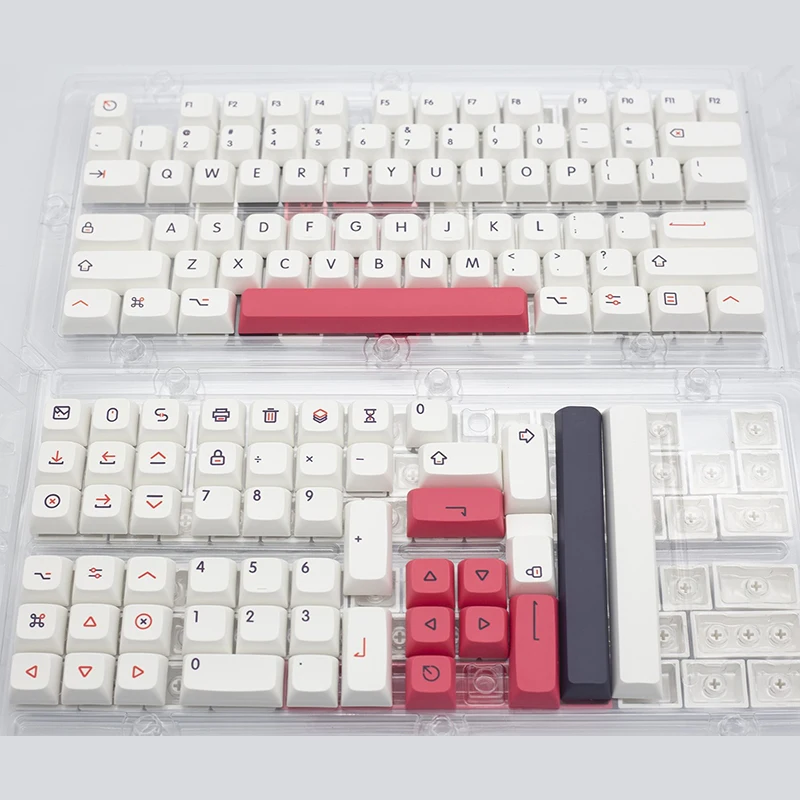 

Fendai Keycap XDA Height PBT Hot Sublimation Cangjie Phonetic Russian Korean Thai Japanese Full Set of 126 Keys