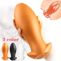 Huge Anal Plug Silicone Soft Anal Dildo Big Butt Plug Prostate Massage Anus Masturbator Dilator Adult Sex Toys For Women Men